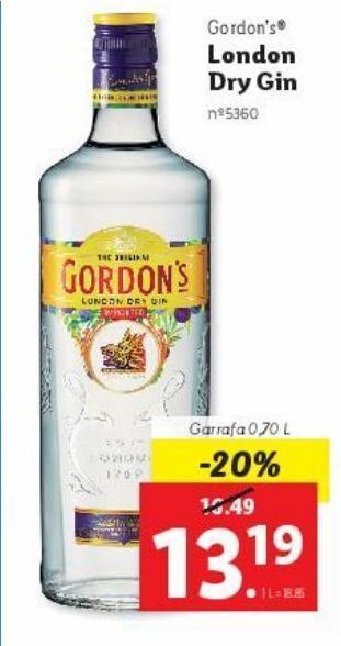 Gin gordon's