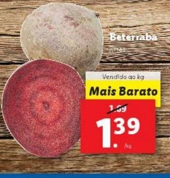 Lidl Beterraba promoção