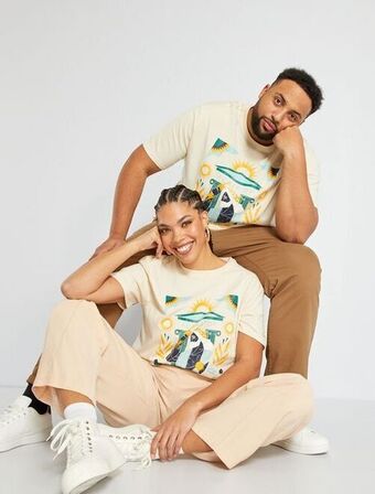 Kiabi T-shirt unissexo 'mitologia' promoção