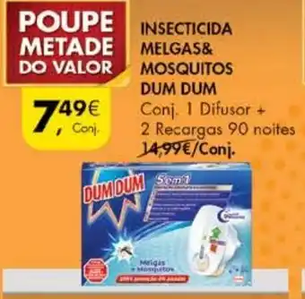 Pingo Doce Insecticida Melgas & Mosquitos Dum Dum promoção