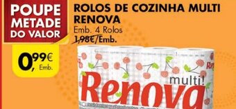 Rolos de Cozinha Multi Renova 4 Rolos