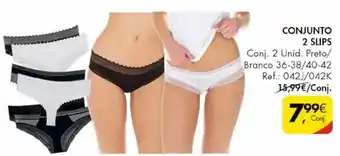 Pingo Doce Conjunto 2 Slips promoção