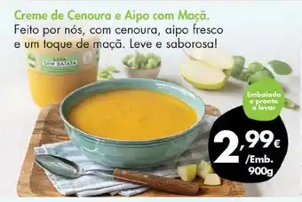 Creme de Cenoura e Aipo com Maçã 900g