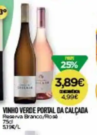 Vinho verde Portal da Calçada 75cl