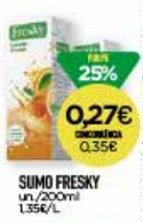Sumo Fresky 200ml