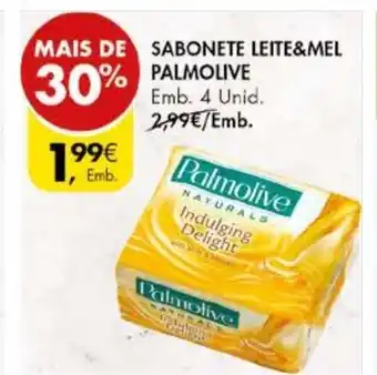 Pingo Doce Sabonete Leite & Mel Palmolive promoção