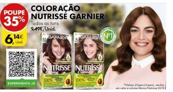 Pingo Doce Coloração Nutrisse Garnier promoção