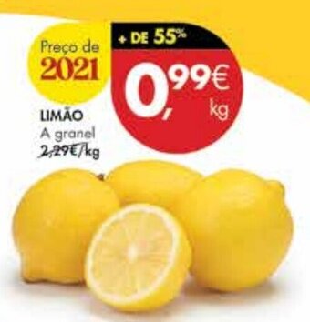 Pingo Doce Limão a granel 1kg promoção