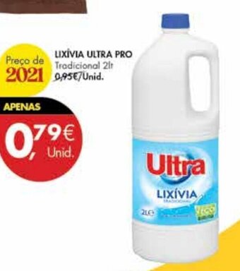 Pingo Doce Lixívia Ultra Pro 2L promoção
