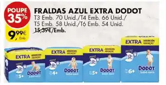 Pingo Doce Fredals Azul Extra Dodot promoção