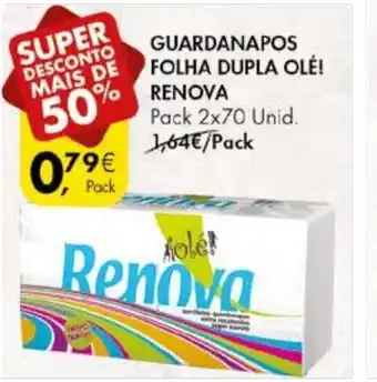 Guardanapos Folha Dupla Olé! Renova