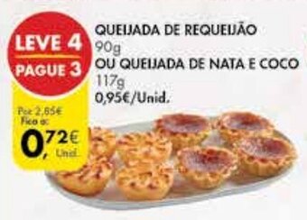 Pingo Doce Queijada de Requeijão 90g promoção