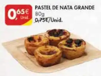 Pingo Doce Pastel de Nata Grande 80g promoção