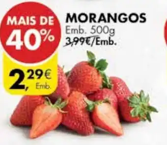Pingo Doce Morangos 500g promoção