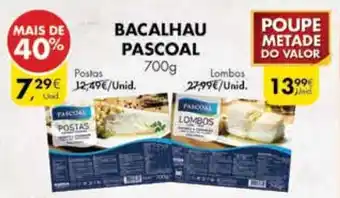 bacalhau Pascoal 700g
