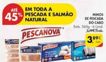 Pingo Doce Mimos de Pescada Do Cabo 360g promoção