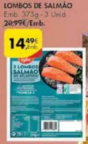 Lombos de Salmão 375g