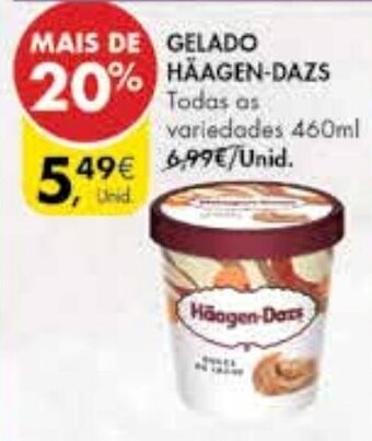 Gelado Häagen Dazs 460ml
