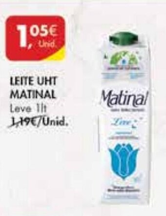Pingo Doce Leite UHT Matinal 1L promoção
