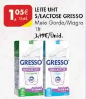 Leite UHT s/ Lactose Gresso 1L