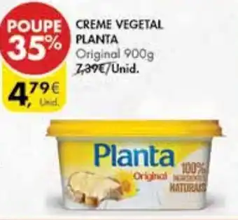 Pingo Doce Creme Vegetal Planta 900g promoção