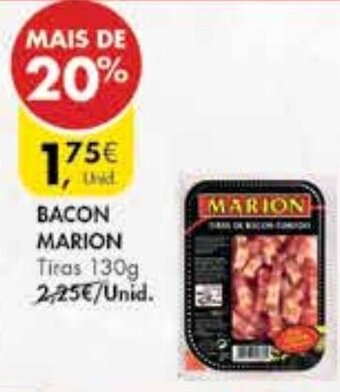 Pingo Doce Bacon Marion 130g promoção
