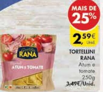 Pingo Doce Tortellini Rana 250g promoção