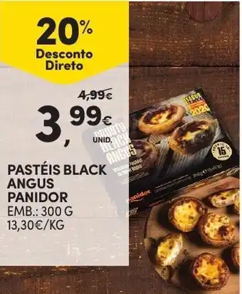 Continente Pastéis Black Angus Panidor 300g promoção