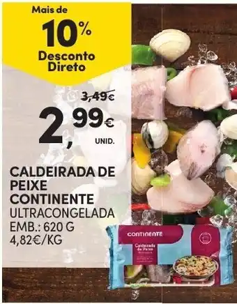 Continente Caldeira de Peixe Continente 620g promoção