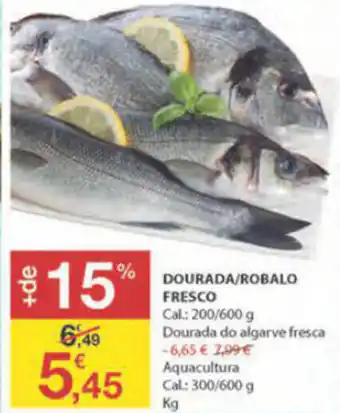 E.Leclerc Dourada/Robalo Fresco 200g/600g promoção