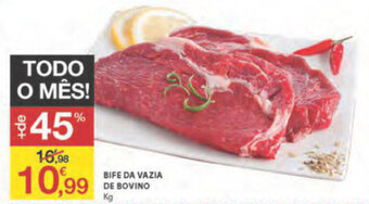 E.Leclerc Bife da Vazia de Bovino promoção