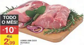 E.Leclerc Lombo sem Osso de Porco promoção