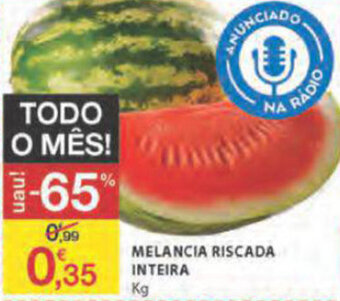 E.Leclerc Melancia Riscada Inteira promoção