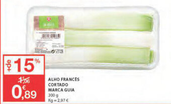 E.Leclerc Alho Francês Cortado Marca Guia 300g promoção