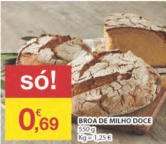 E.Leclerc Broa de Milho Doce 550g promoção