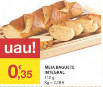 Meia Baguete Integral 110g