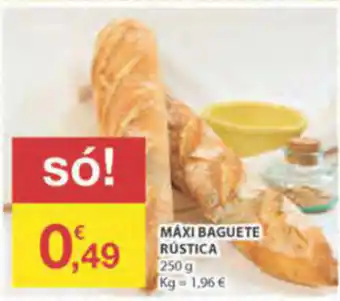 E.Leclerc Máxi Baquete Rústica 250g promoção