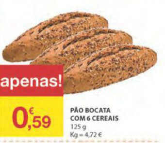 E.Leclerc Pão Bocata com 6 Cereais 125g promoção
