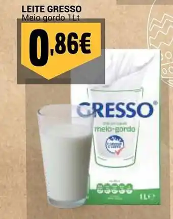 Neomáquina Leite Gresso promoção