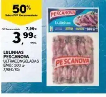 Continente Lulinhas Pescanova 500g promoção