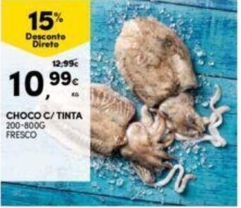 Continente Choco c/ tinta 200-800g promoção