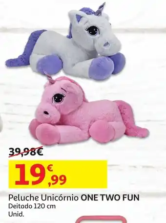 Auchan Peluche Unicórnio 120cm promoção
