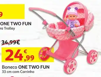 Auchan Boneco 33cm promoção