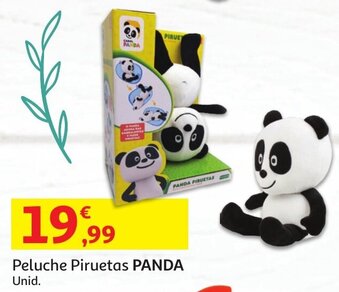 Auchan Peluche Piruetas Panda promoção