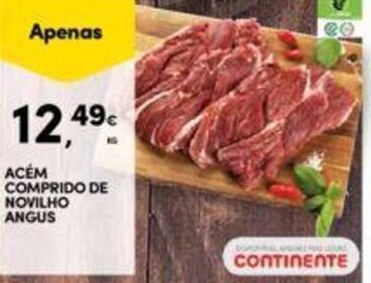 Continente Acém Comprido de Novilho Angus promoção