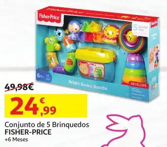Auchan Conjunto de 5 Brinquedos Fisher-Price promoção