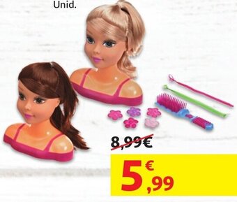 Auchan Busto de Boneca 20cm promoção