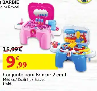 Auchan Conjunto para Brincar 2 em 1 promoção