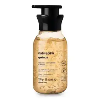 O Boticário Acquagel hidratante corporal nativa spa quinoa, 250g promoção