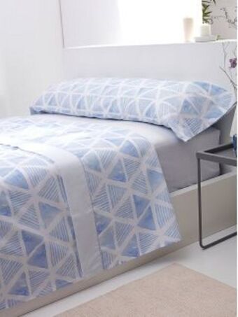 Venca Jogo de cama 3 peças triângulos guadix promoção
